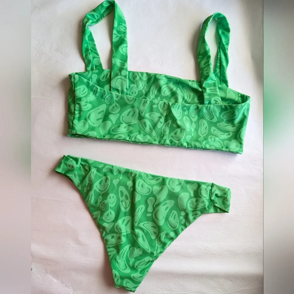 Lovers + Friends Bikini Swimsuit Fun Loving Top & Bottom 2 Piece M/L - Picture 5 of 6